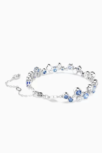 Constella Crystal Bracelet in Rhodium-plated Metal