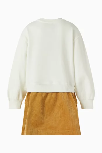 Logo Graphic Sweatshirt in Cotton