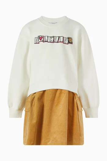 Logo Graphic Sweatshirt in Cotton