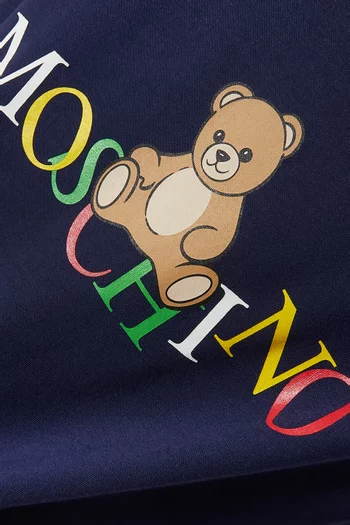 Bear Logo T-shirt in Cotton