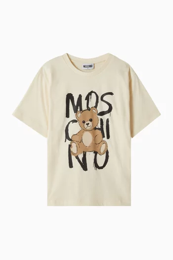Graffiti Bear T-shirt in Cotton