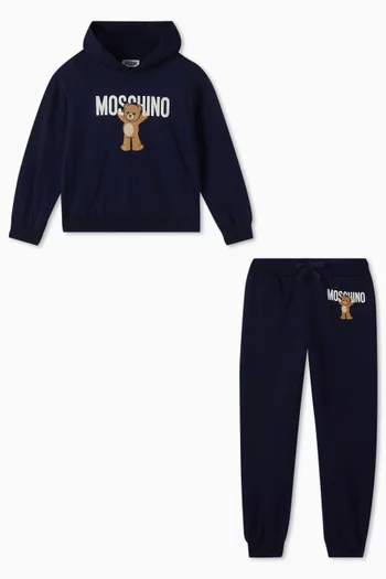 Tracksuit Set in Fleece Cotton