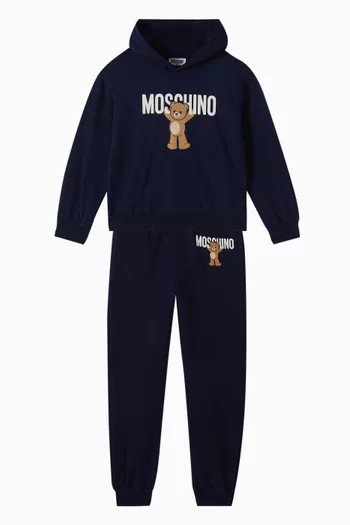 Tracksuit Set in Fleece Cotton