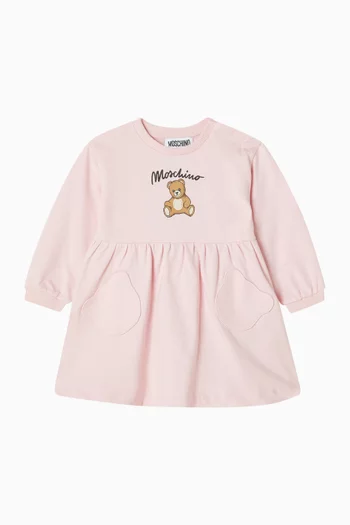 Bear Flared Dress in Cotton