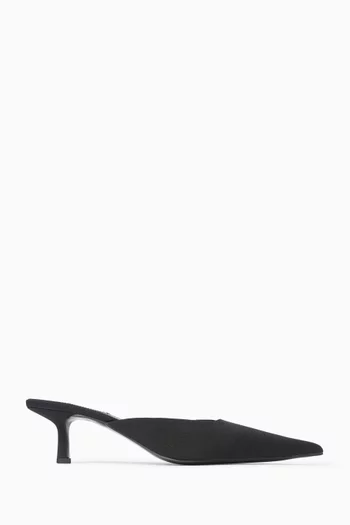 Tabatha 65 Mules in Grosgrain