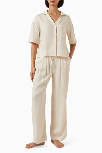 Button-up Top in Tencel