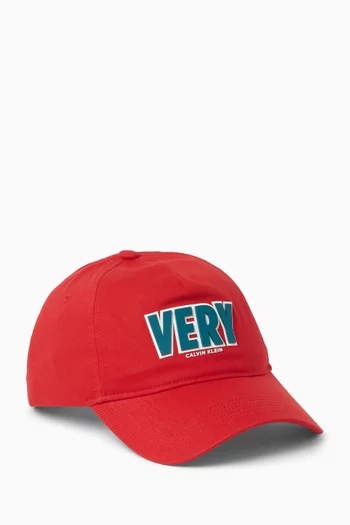 Very Graphic Baseball Cap in Cotton