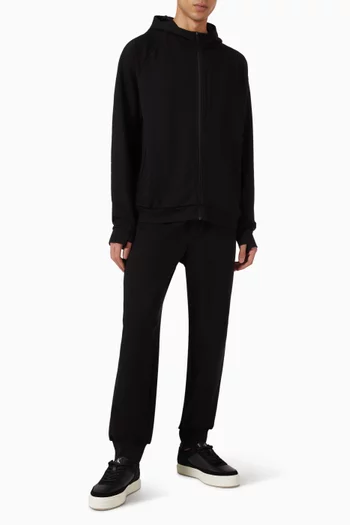 كنزة بغطاء رأس للبيت بسحّاب