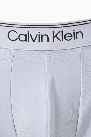 Low Rise Trunks in Microfiber Stretch, Set of 3