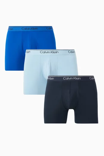 Boxer Briefs in Stretch-microfibre , Set of 3