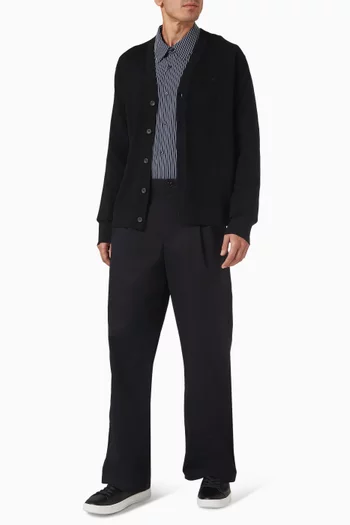 Pleated Pants in Twill