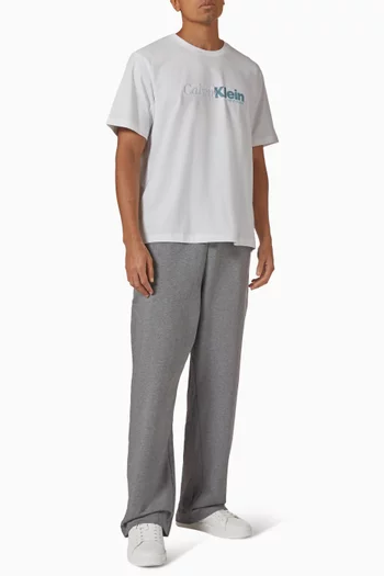 Premium Logo Sweatpants in Fleece