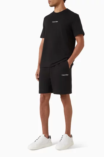 Logo Shorts in French Terry Fleece