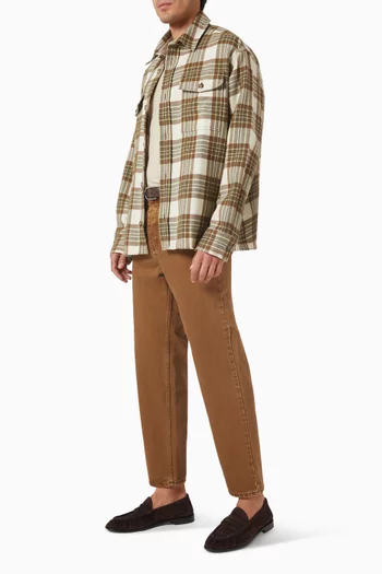 Tapered Fit Jeans in Denim