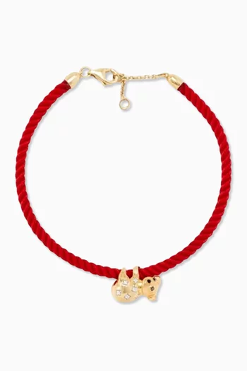 Koala Diamond Bracelet in 9kt Yellow Gold