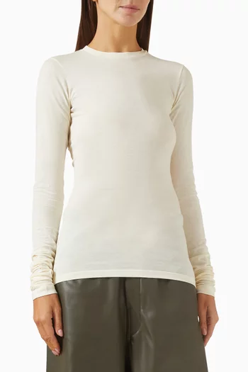 Carmen Crewneck Top