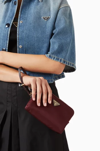 Small Pouch in Re-Nylon