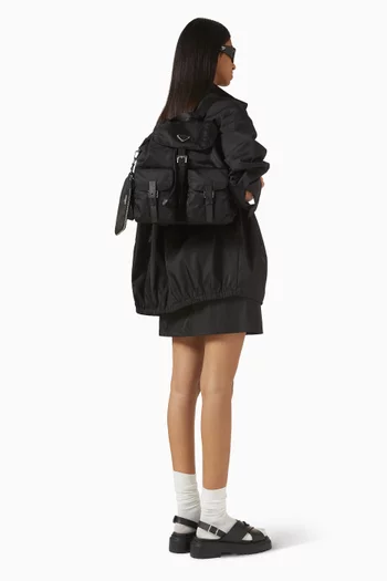 Medium Backpack in Re-Nylon