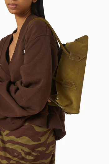 Small La Passeggiata Bag in Suede