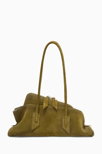 Small La Passeggiata Bag in Suede