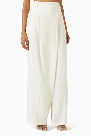 Layered Wide-leg pants