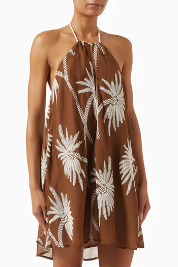 Rikki Embroidered Mini Dress