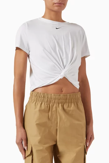 تي شيرت بتصميم ملفوف وتقنية Dri-FIT‏