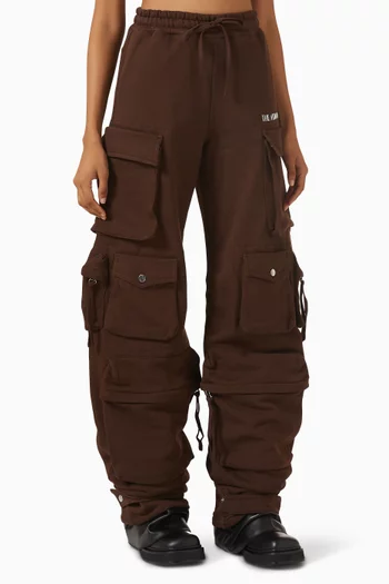 Cargo Sweatpants in Cotton