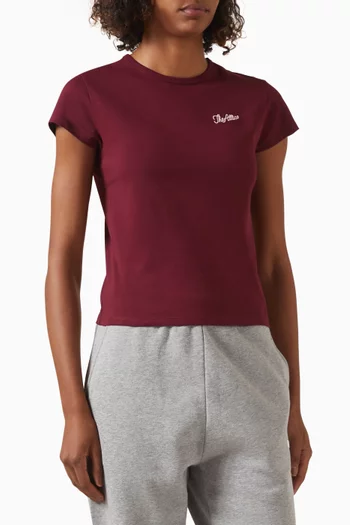 Logo T-shirt in Cotton