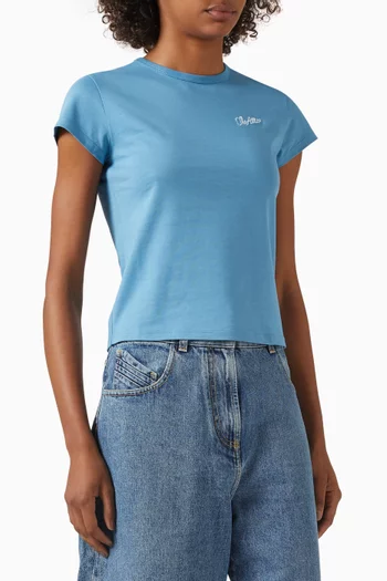 Logo T-shirt in Cotton
