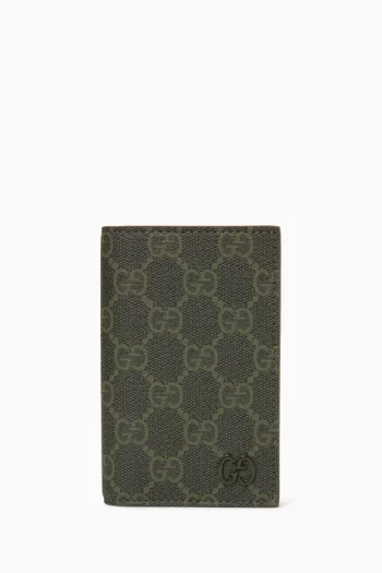 Bifold Wallet in GG Supreme Canvas