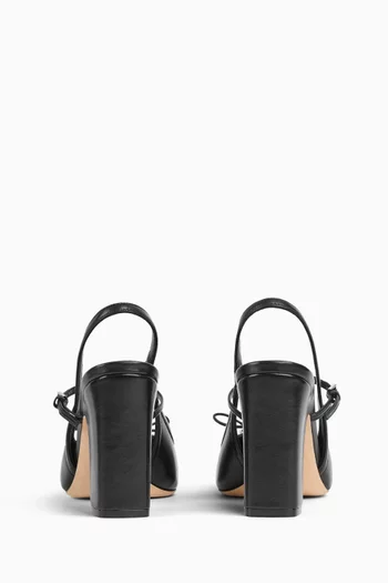 Horsebit 90 Mary Jane Pumps in Leather