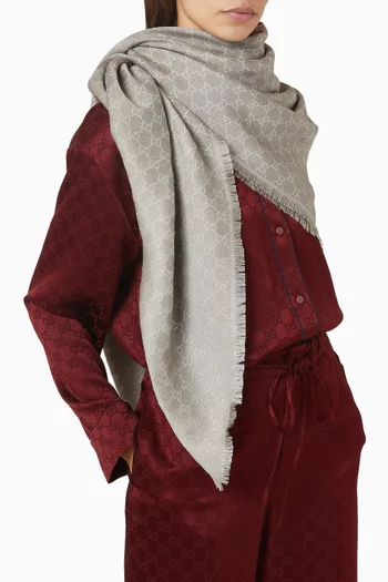 GG Shawl in Viscose Blend
