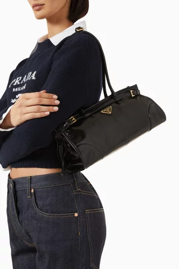 Medium Bonnie Shoulder Bag in Leather