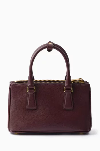 Mini Galleria Tote Bag in Saffiano Leather