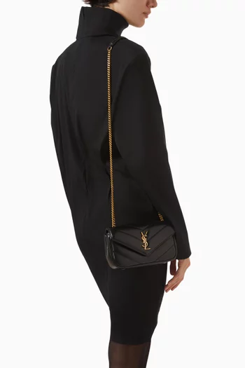 حقيبة لولو ميني جلد ماعز