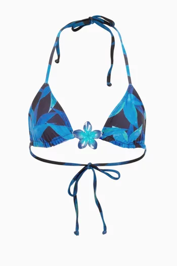 Island Triangle Bikini Top