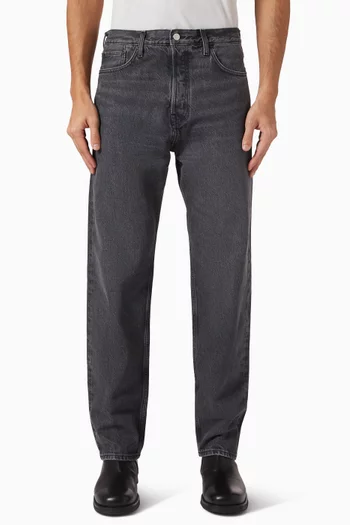 بنطال جينز بقصة ساق مستقيمة دينم