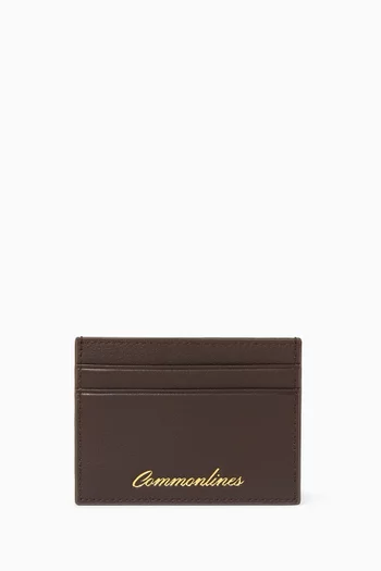 Card Holder in Leather