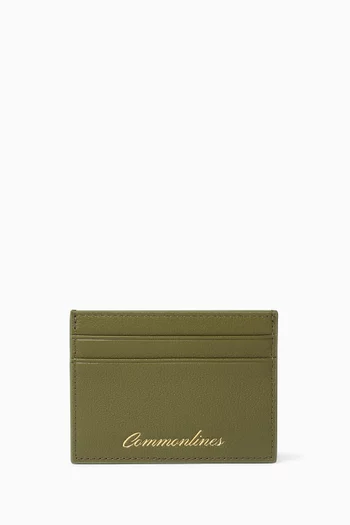 Card Holder in Leather