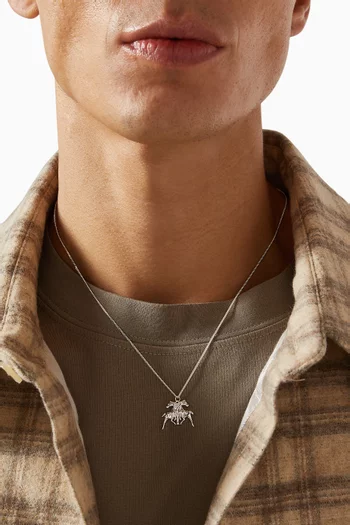 Ride or Die 2.0 Necklace in Sterling Silver