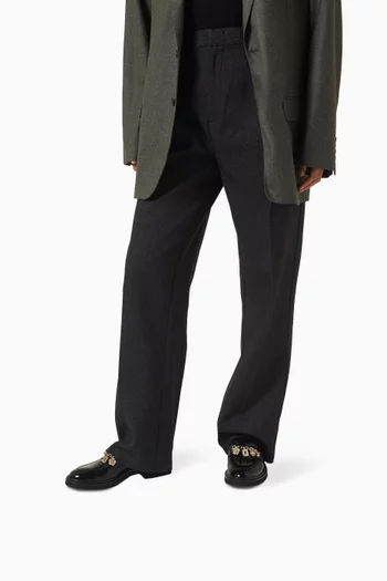 حذاء سهل الارتداء فيف رينجرز جلد لامع