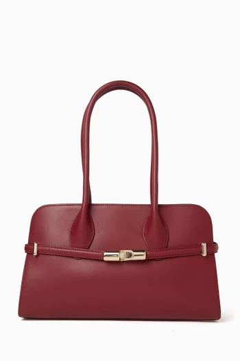 Medium Goccia Tote Bag in Leather