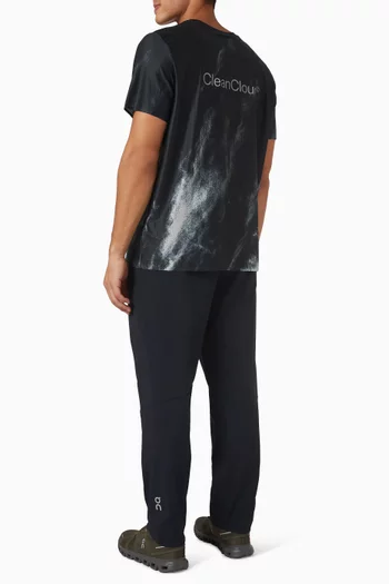 تي شيرت بيس تي بتقنية CleanCloud®‏ قماش شبكي