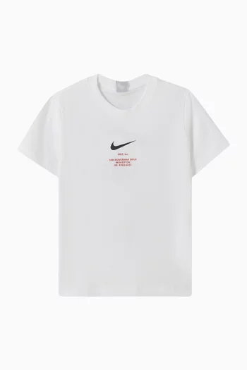 Swoosh T-shirt in Cotton