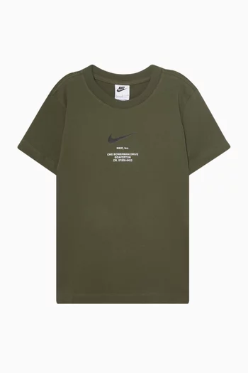 Logo-print T-shirt in Cotton