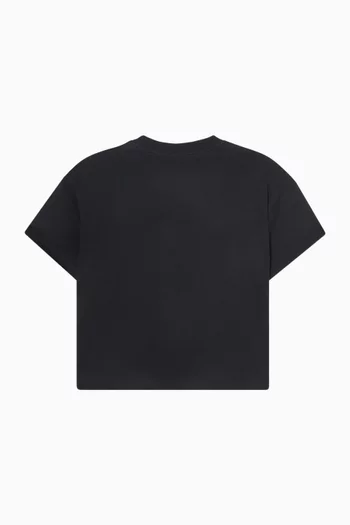 Doodle-print T-shirt