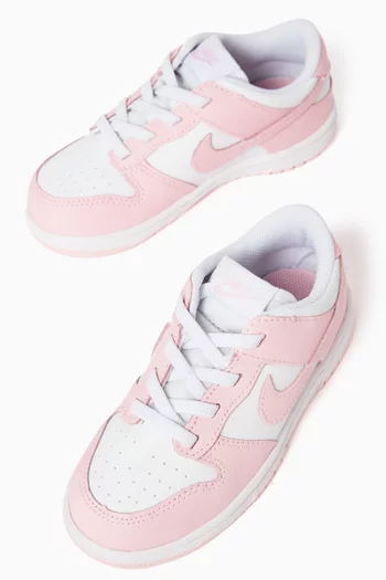 Dunk Low-top Sneakers in Leather