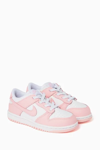 Dunk Low-top Sneakers in Leather