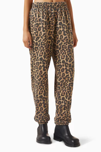 بنطال رياضي كارتر بشعار الماركة قطن